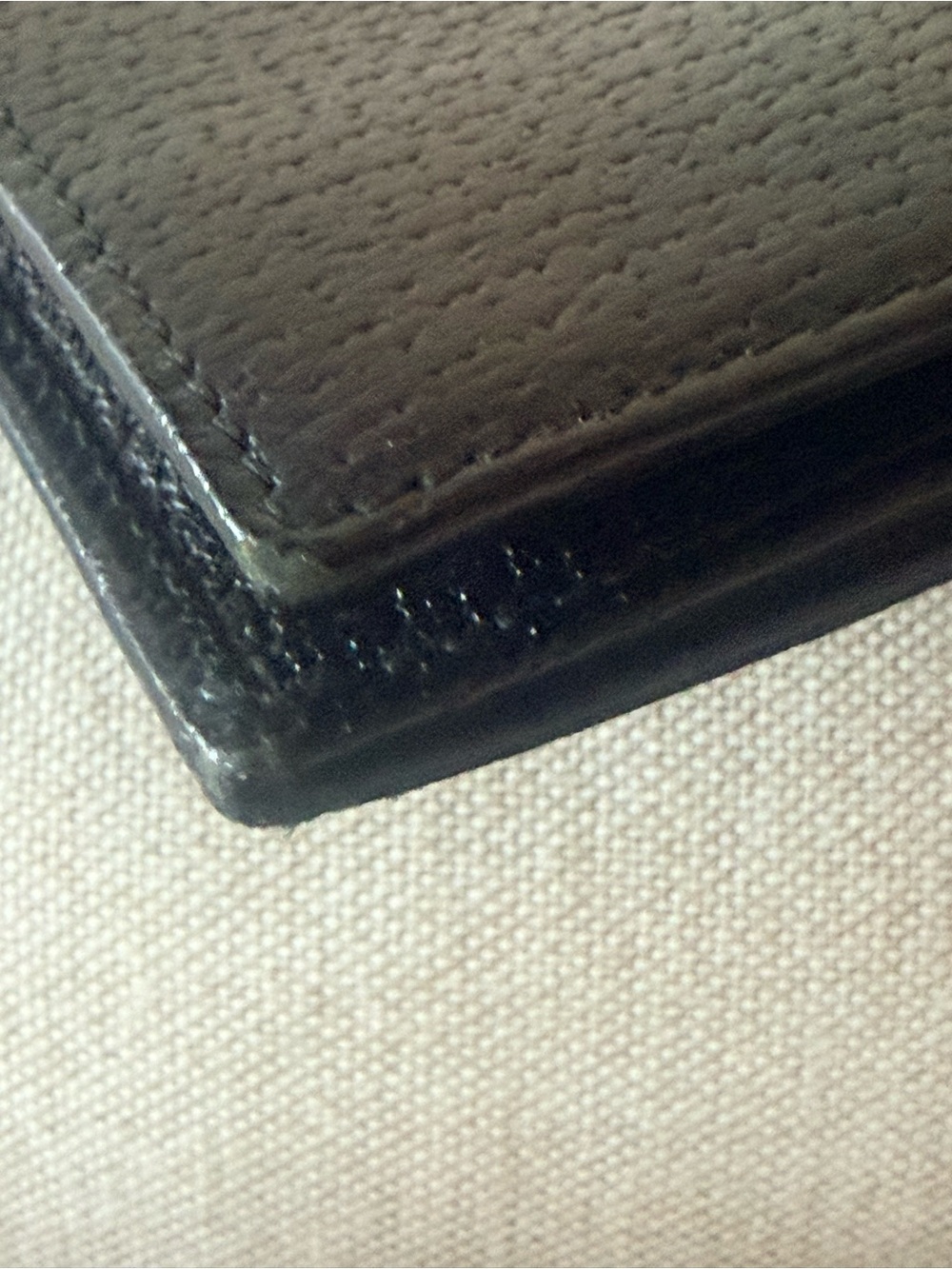 Vintage Salvatore Ferragamo Grained Leather Continental Wallet • Nero - Picture 9 of 11